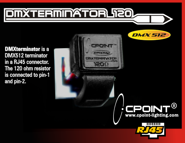 CPOINT® DMXterminator™ RJ45